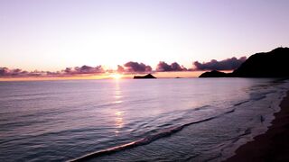 Beach Sunrise Dawn Video Footage