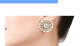 ZAVERI PEARL | Kundan &  Pearl Choker Necklace & Earring