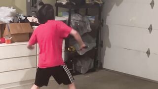 Intense 1v1 Badminton Duel ???? Who Will Win? #shorts
