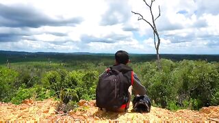 Waterfall at the tip of Kalimantan