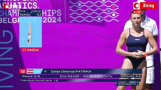 Women's Diving _ Dzeja Patrika - 10m Platform.