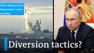 Russia deploys frigate with hypersonic missiles as criticism of military grows louder