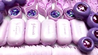 ASMR SOAP★Clay cracking★Cutting soap cubes★Soap boxes with foam and glitter★soap boxes with starch★.