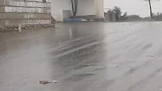 Raining weather
