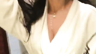 Ameesha patel after taking bath