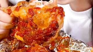 Asmr Mukbang | Eating Whole chicken