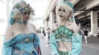 Twink link cosplay goes hard