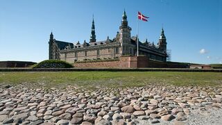 ///Kronborg Castle - Home of Hamlet from Shakespeare's play,////