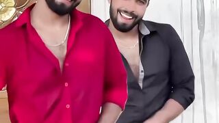Beautiful girl and boy dance