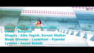 Mere Dil Ki Galiyon Mein - Lyrical _ Banjaran _ Rishi Kapoor_ Sridevi _Alka Yagnik_ Suresh Wadkar