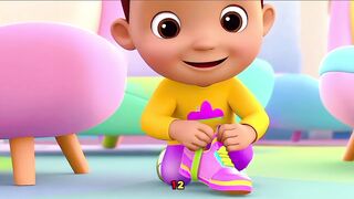 One Two Buckle My Shoe ｜ Fun Counting Song for Kids ｜ Nursery Rhymes & Kids Songs.