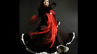 Musique fusion de danse du ventre flamenco