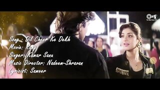 Dil Cheer Ke Dekh Tera Hi Naam Hoga - Lyrical _ Rang _ Divya Bharti _ Kumar Sanu _ 90_s Hits Song