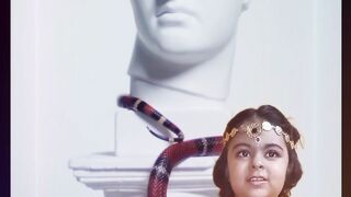 A baby reciting a bengali rhyme.