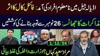 Impact of Final : Unknown Persons in Adiala Jail || Where is Murad Saeed?|| Imran Riaz Khan   VLOG