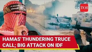 Al-Qassam Attack Turns Merkava Tanks Fireball In Gaza As Hamas Demands 'Serious Truce Deal'
