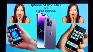 Iphone 14 Pro Max Vs First Iphone | Review