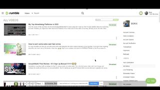 Monitize Videos in Rumble