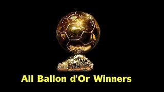 All Ballon d'Or Winners 1956 - 2021. Lionel Messi Won 2021 Ballon d'Or.