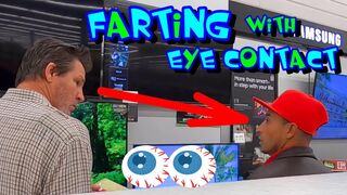 FARTING with EYE CONTACT Again!!! ???????? (Funny Wet Fart Prank)