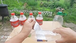 Ветряк с бутылок