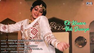 Ranjha Ranjha Karte Karte - Lyrical _ Heer Ranjha _ Sridevi _ Kavita Krishnamurthy _ 90_s Hit Songs