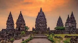 Prambanan Temple Compounds Built in the 10th century
