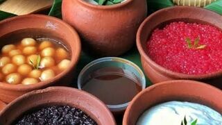 Jenang porridge traditional Indonesian food