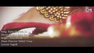 Kaise Mukhde Se Nazre Hatau Lyrical _ English Babu Desi Mem _ Sonali Bendre _ Asha Bhosle _90s Hits