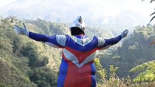 funny video of fat ultraman