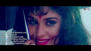 Saawan Barasta Hai Lyrical _ Shandaar _ Mithun Chakraborty_ Meenakshi Seshadri _ Mohammed_ Anuradha