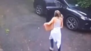 Animal attacked the girl ????????