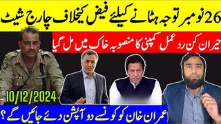 فیض حمید پہ فرد جرم؟ کمپنی عمران خان کو کونسے دو آپشن دے گی؟ ٹائمنگ کتنی اہم ہے؟
