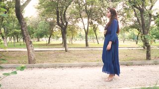 girl walking cinematic