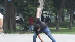 #shorts #viral #shortsvideo Water balloon throwing prank | amuku dumuku amal dumal song |