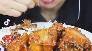 Eating funny