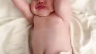Baby Stretches Too Cute: Try Not To Laugh ! | #4 | funny baby videos