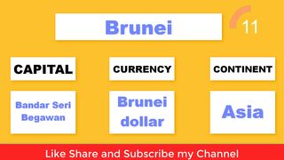Country Capital Currency Continent | Knowledge 15 Seconds