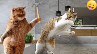 New Funny Animals 2023 Funniest Cats and Dogs Videos