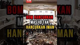 Warga Palestina Tetap Beribadah di Reruntuhan Masjid