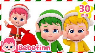 2024 New Christmas Songs for KidsㅣBebefinn Nursery Rhymes Compilation