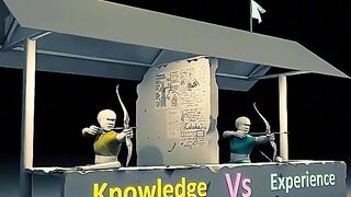 Knowledge vs experience