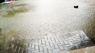 Rain in ithar during the job