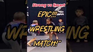 Smart Girl Defeats Strong Boy in Epic Wrestling Match