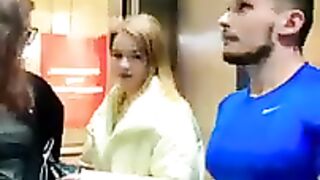 American bodybuilder prank video