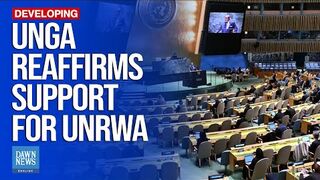 UNGA Urges Israel To Ensure UNRWA’s Uninterrupted Operations In Gaza