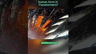 Why didn’t unicorn take human form in transformers