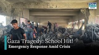 Israeli Strike on Gaza School, Palestinian Emergency Service Reports