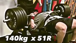 Dumbbells Lifting at the Gym