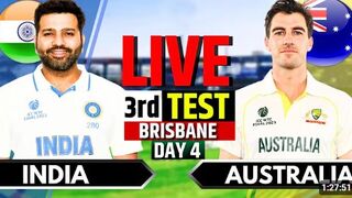 India vs Australia, 3rd Test, Day 4 | IND vs AUS Live Match| Live Cricket Match Today, 3rd Session
